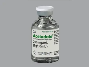 Acetadote 200 mg/mL (20 %) intravenous solution