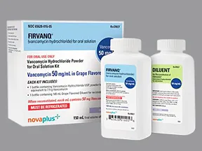 Firvanq 50 mg/mL oral solution