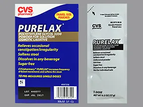 Purelax 17 gram oral powder packet
