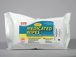 Medicated Wipes 50 % (pads)