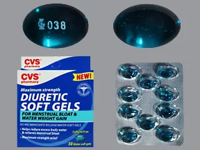 Diuretic Softgels 50 mg capsule