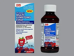 Children's Multi-Symptom Cold 2.5 mg-5 mg-100 mg/5 mL oral liquid