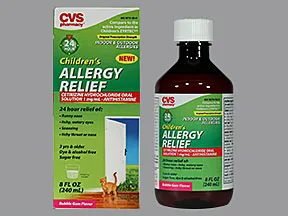 Children's Allergy Relief (cetirizine) 1 mg/mL oral solution