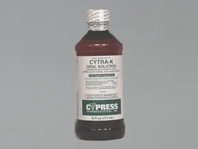 Cytra-K 1,100 mg-334 mg/5 mL oral solution