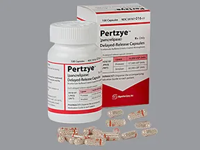 Pertzye 16,000 unit-57,500 unit-60,500 unit capsule,delayed release