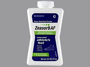 Zeasorb AF 2 % topical powder