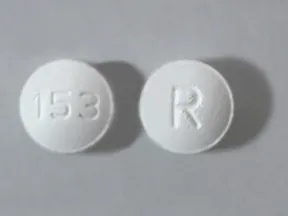 This medicine is a white, round, film-coated, tablet imprinted with. 