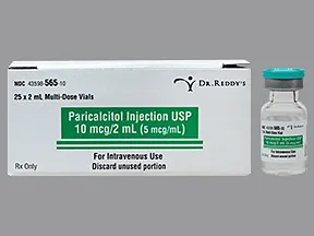 paricalcitol 5 mcg/mL intravenous solution