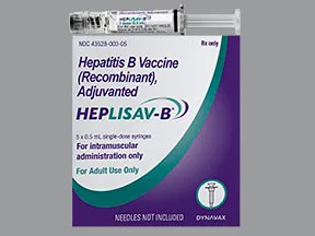 Heplisav-B (PF) 20 mcg/0.5 mL intramuscular syringe