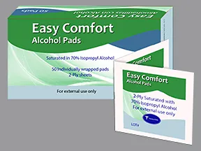 Easy Comfort Alcohol Pad topical pads
