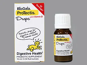 Biogaia Protectis-Vitamin D3 100 million cell-10 mcg/5 drops oral