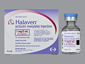 Halaven 1 mg/2 mL (0.5 mg/mL) intravenous solution