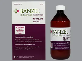 Banzel 40 mg/mL oral suspension