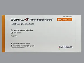 Gonal-F RFF Redi-Ject 300 unit/0.5 mL subcutaneous pen injector