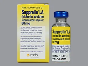 Supprelin LA 50 mg (65 mcg/day) implant kit