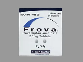 Frova 2.5 mg tablet