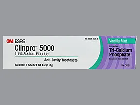 Clinpro 5000 1.1 % dental paste