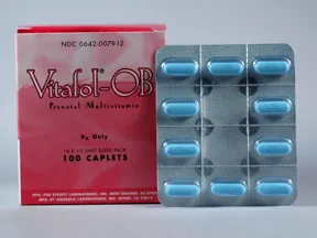 Vitafol-OB 65 mg-1 mg tablet