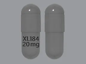 Cometriq 60 mg/day (20 mg x 3/day) capsules