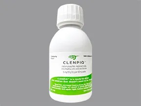 Clenpiq 10 mg-3.5 gram-12 gram/160 mL oral solution