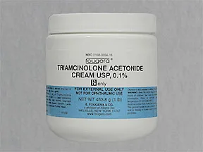 Triamcinolone acetonide ointment for vulva irritation
