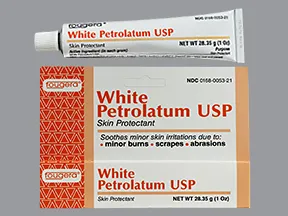 white petrolatum topical ointment