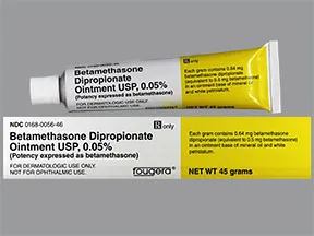 betamethasone dipropionate 0.05 % topical ointment