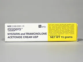 nystatin-triamcinolone 100,000 unit/g-0.1 % topical cream