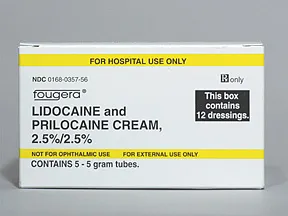 lidocaine-prilocaine 2.5 %-2.5 % topical kit