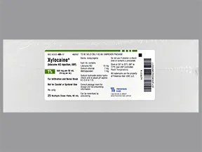 Xylocaine 10 mg/mL (1 %) injection solution