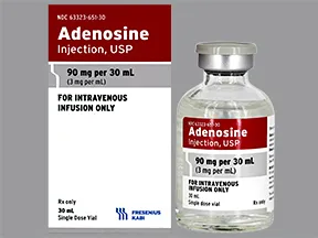 adenosine (diagnostic) 3 mg/mL intravenous solution