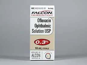 ofloxacin 0.3 % eye drops
