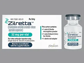 Zilretta 32 mg intra-articular suspension,extended release