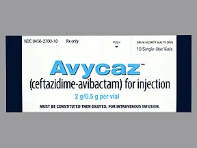 Avycaz 2.5 gram intravenous solution
