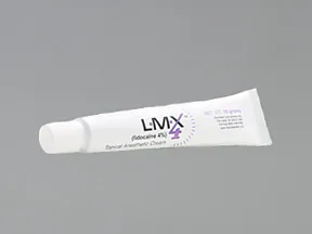 LMX 4 4 % topical cream