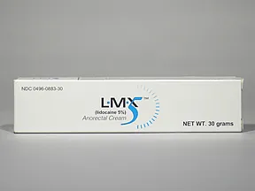 LMX 5 5 % topical cream
