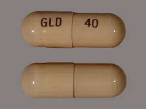 doxycycline monohydrate 40 mg capsule,immediate - delay release