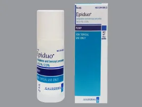 Epiduo 0.1 %-2.5 % topical gel with pump