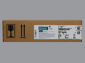 Omniscan 7.5 mmol/15 mL (287 mg/mL) intravenous solution