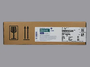 Omniscan 10 mmol/20 mL (287 mg/mL) intravenous solution