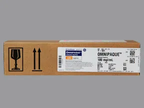 Omnipaque 180 mg iodine/mL intrathecal solution