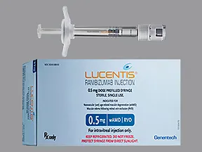 Lucentis 0.5 mg/0.05 mL intravitreal syringe