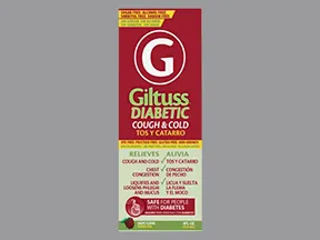 Giltuss Diabetic 10 mg-100 mg/5 mL oral liquid
