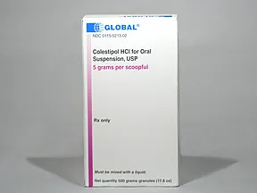 colestipol 5 gram oral granules