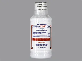 Vanacof DM 10 mg-18 mg-200 mg/15 mL oral liquid