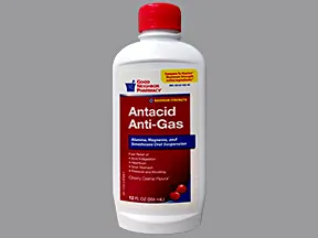 Antacid-Antigas 400 mg-400 mg-40 mg/5 mL oral suspension
