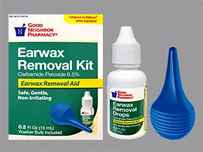 Ear Wax Removal Kit 6.5 % drops