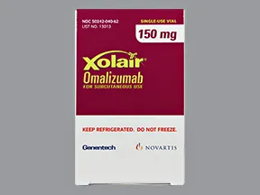 Xolair 150 mg subcutaneous solution