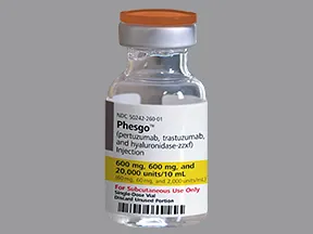 Phesgo 600 mg-600 mg-20,000 unit/10 mL subcutaneous solution