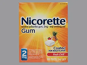 Nicorette 2 mg gum